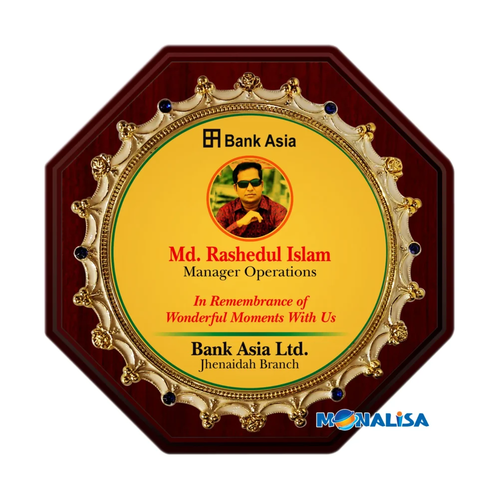 wooden standart crest 22